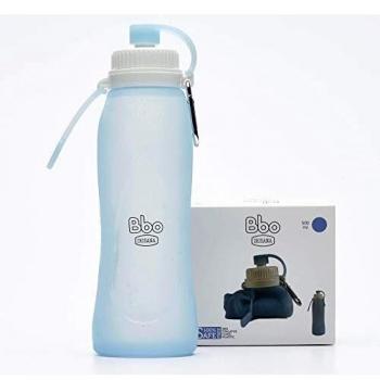 Irisana-Botella Irisana BBO17 Silicona 500 ml Azul