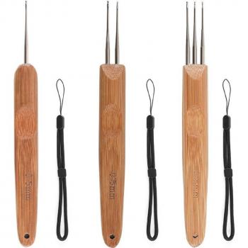 Alileader Soft Touch Crochet Hooks for Dreadlocks