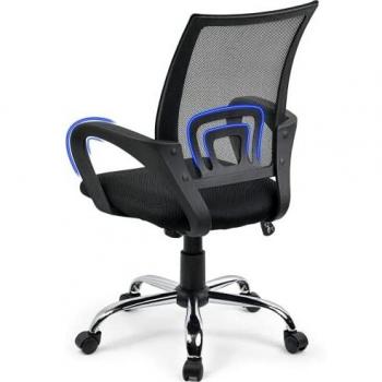 MeshErgo AIHOO Bürostuhl – Drehstuhl, ergonomische Rückenstütze, 150 kg Max