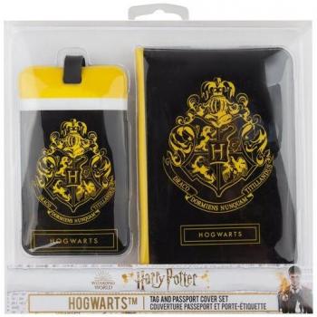 Set de Etiqueta y Funda Hogwarts – Accesorio Oficial