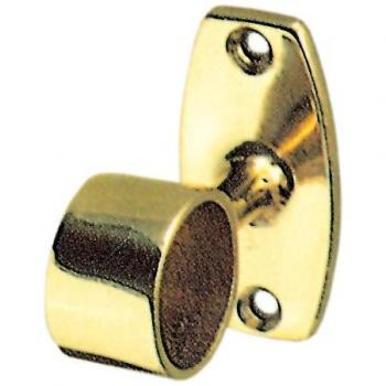 Bl finale tubo corrimano ottone lucido d 18 mm