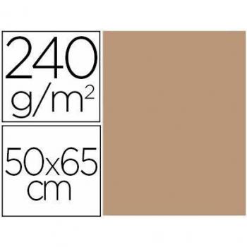 CSP Liderpapel Cartulina 50x65 cm 240 g/m² Sepia