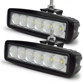 Safego L18W‑BH‑FL‑2 – Faro a LED per il Lavoro con Luce Bar e Nebbia