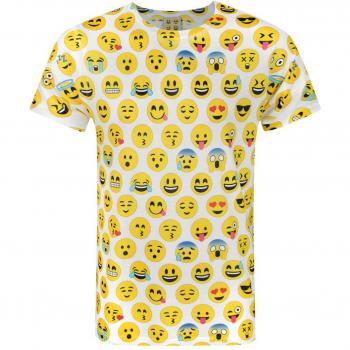 Maniche Lunghe Emoticon T-Shirt NS4113