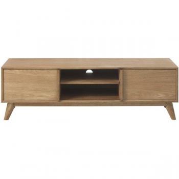 TV Möbel Eiche Furniert 150 cm