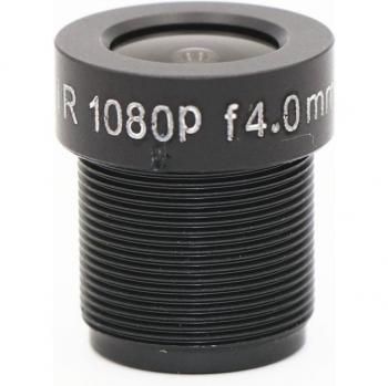 4mm M12 x 0.5 2.0MP Infrared Lens for CCTV Security