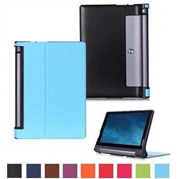 Zafiro Azul Funda Yoga Tab 3 X50F con Auto‑Sueño