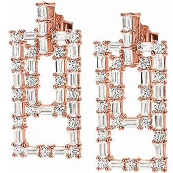 Pendientes Folli Follie 2 cm modelo 3E17S008RC