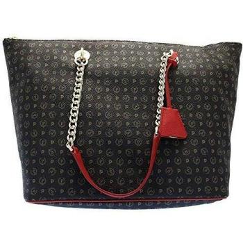 Pollini Black Shoulder Tote Bag