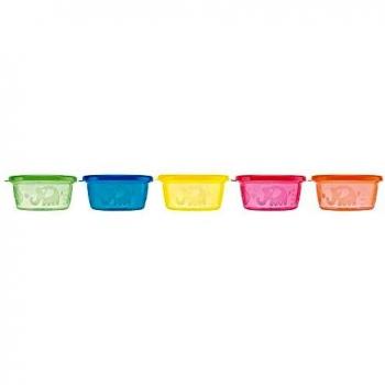 Ciotole colorate Nûby per porridge 300ml set da 6