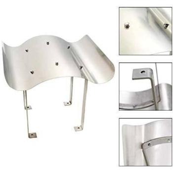 Chimney Cowl Silver Stainless Steel Vidaxl