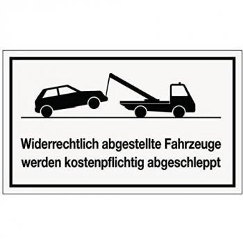 Segnaletica Parcheggio Illegale HP 250x150 mm