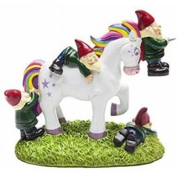 BigMouth “Unicorn Garden Gnome Fury”
