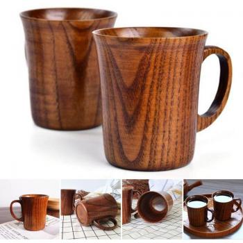 Crafted Jujube Wood Coffee Cup F2