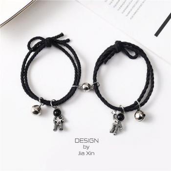 2pcs Magnetic Spaceman Friendship Bracelets