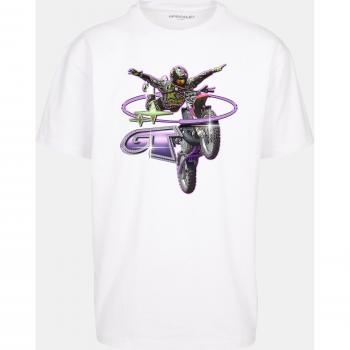 T-shirt décontracté Moto GT Blanc XL
