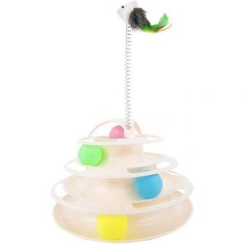 Non-Slip Four-Layer Interactive Cat Toy