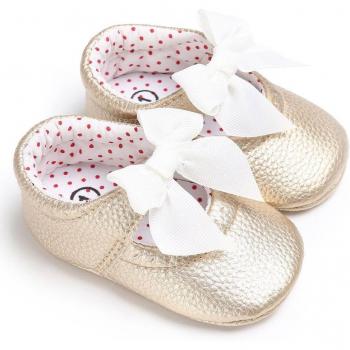 Toddler Princess Bowknot Prewalker Shoes 0-18 M