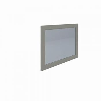 Cappuccino Framed Flat Bathroom Mirror
