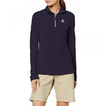 Odlo Damen Midlayer 1/2 Zip LE Tour, Odyssey Gray, M