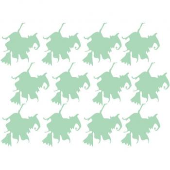18-Piece Luminous Witch Eye Stickers