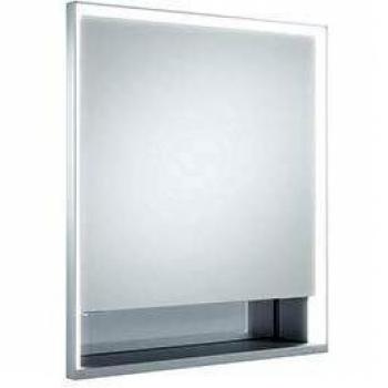 Royal Lumos Specchio Armadio 650x735x165 mm, Incernierato a Sinistra