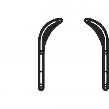 Support Noir Inotek SBS102 pour Barre de Son