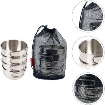 4pcs Mini Stainless Steel Bowls