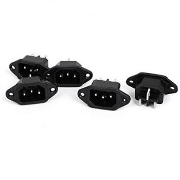 Conector C14 250 V 10 A (macho) – Paquete 5
