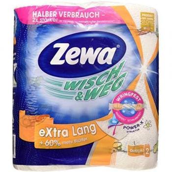 Zewa Küchenrolle 2er Pack 3-lagig 72 Blatt