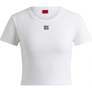 Maglia Hugo Delanor Manica Corta Bianco XS