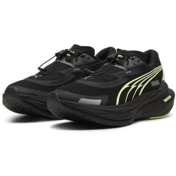Puma Deviate Nitro 3 WTR+ Sneakers da Corsa Donna 42.5 Verde/Nero/Grigio
