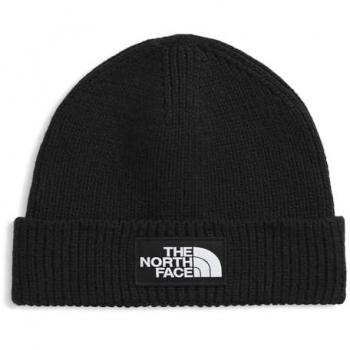 Beanie The North Face Logo Box in Nero