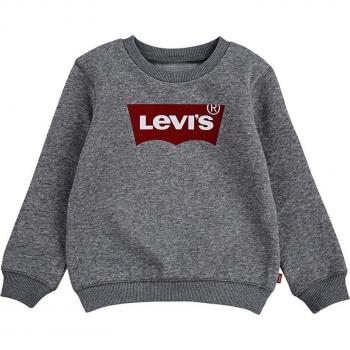 Sudadera Levi's® para bebé niño en gris vigoré, modelo Batwing Crew
