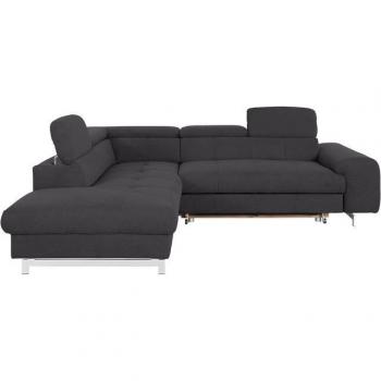 COTTA Ecksofa Chef L-Form mit Kopfteilverstellung