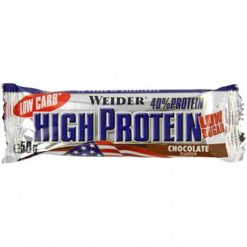 Weider Barrita Alta en Proteínas 40% Sabor Chocolate