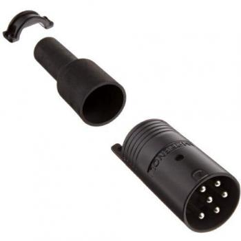 Amphenol EP-6-12B Schwarz XLR-Stecker