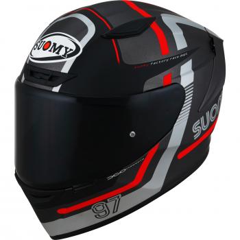 Suomy Track-1 Ninety Seven 2023 Casque Noir Rouge taille L
