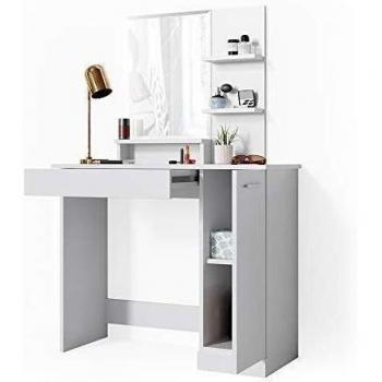 Julia Coiffeuse Vicco, Blanc, 90 cm