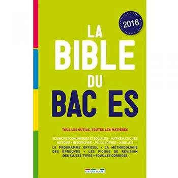 La bible du bac ES 2016