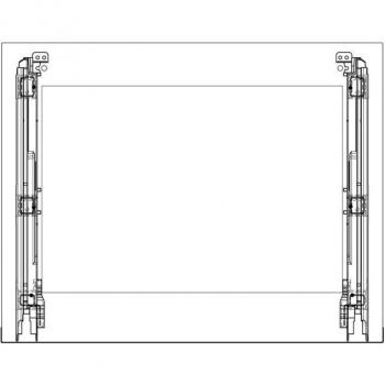 Vitre avant AEG inox 594mm
