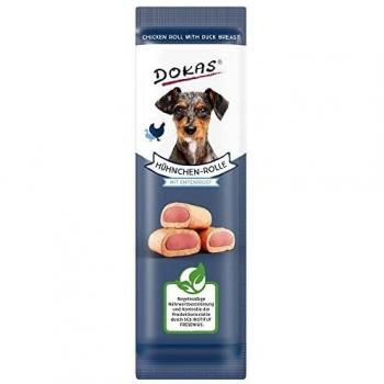 Dokas Dog Hühnchen Rolle mit Ente 10g