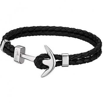 Urban Man LS1832‑2/1 Bracciale Lotus in cuoio