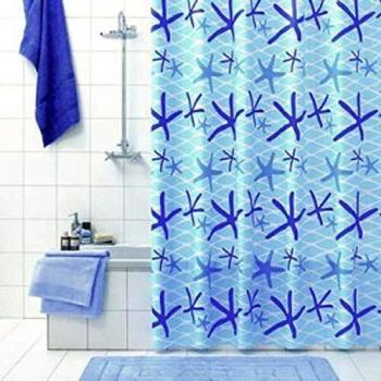 Rideau de salle de bain recyclable Netty 120x200 cm