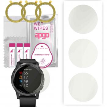 Bloqueador de Pantalla Hidrogel APGO Matte 3x para Garmin Vivoactive 4 – Instalación Rápida