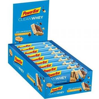 PowerBar Clean Whey 18x45g Galletas y Crema