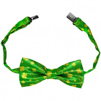 Noeud Papillon Saint Patrick : Vert & Trèfle