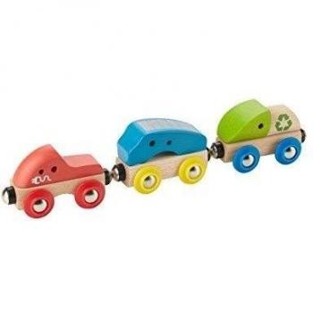 Sustainable Wooden Train Set