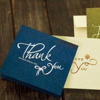 Set de Cartes Postales Merci & Bénédiction 5 pièces