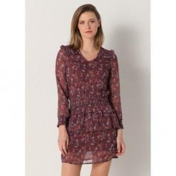 Robe à Manches Longues Floral Lois
